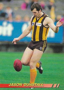 1994 Select AFL #114 Jason Dunstall Front